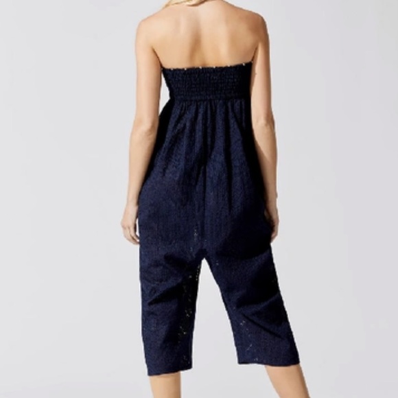 Marysia French Leo Carillo Jumpsuit In Indigo sz. L - Picture 3 of 5